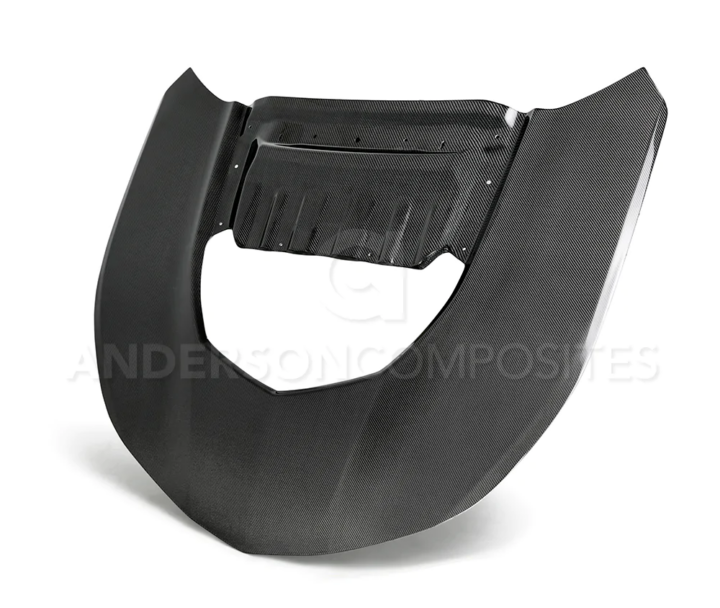Anderson Composites 2017-2022 Chevrolet Camaro ZL1 1LE Type-OE Double Sided Carbon Fiber Hood