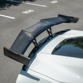 EOS 2014-2019 Chevrolet Corvette C7 Stingray ZR1 ZTK Conversion Rear Spoiler High Wing - Carbon Fiber