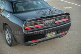 EOS 2008-2022 Dodge Challenger Glossy Black Rear Wickerbill Wing - Image 4