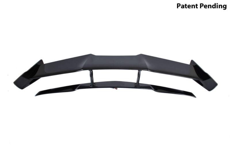 EOS 2014-2019 Chevrolet Corvette C7 ZR1 ZTK Conversion Rear Spoiler High Wing - Carbon Flash