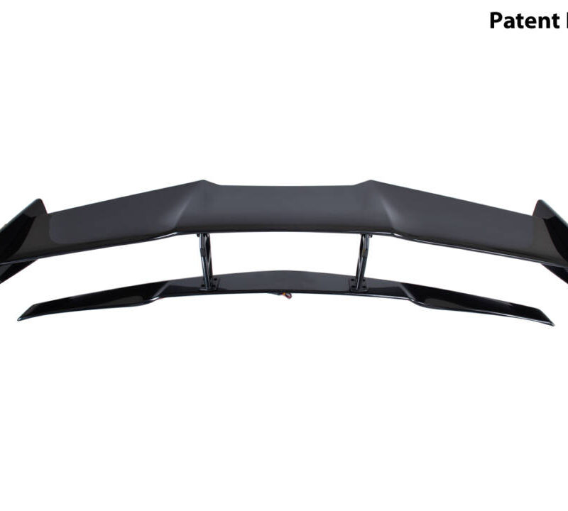 EOS 2014-2019 Chevrolet Corvette C7 ZR1 ZTK Conversion Rear Spoiler High Wing - Carbon Flash