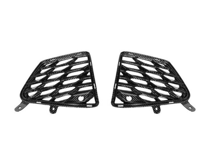 EOS 2020-2024 Chevrolete Corvette C8 Carbon Fiber Rear Grill Trim Cover