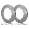 GiroDisc 2005 2009 Ford Mustang GT500 Boss 302 GT S197 Slotted Front Rings