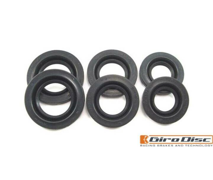 GiroDisc 2015-2023 Ford Mustang GT Mach 1 S550 36mm/36mm/36mm Front Caliper Dust Boot Kit