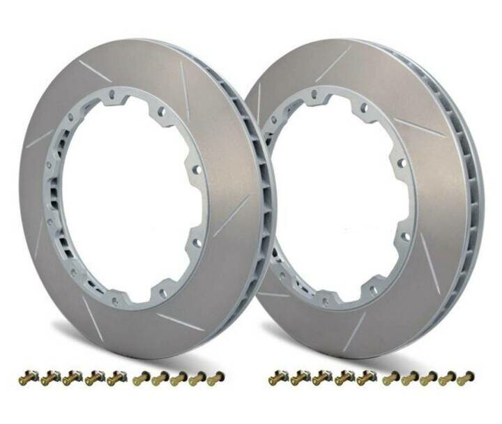 GiroDisc 2015-2023 Ford Mustang GT Mach 1 S550 Slotted Front Rings