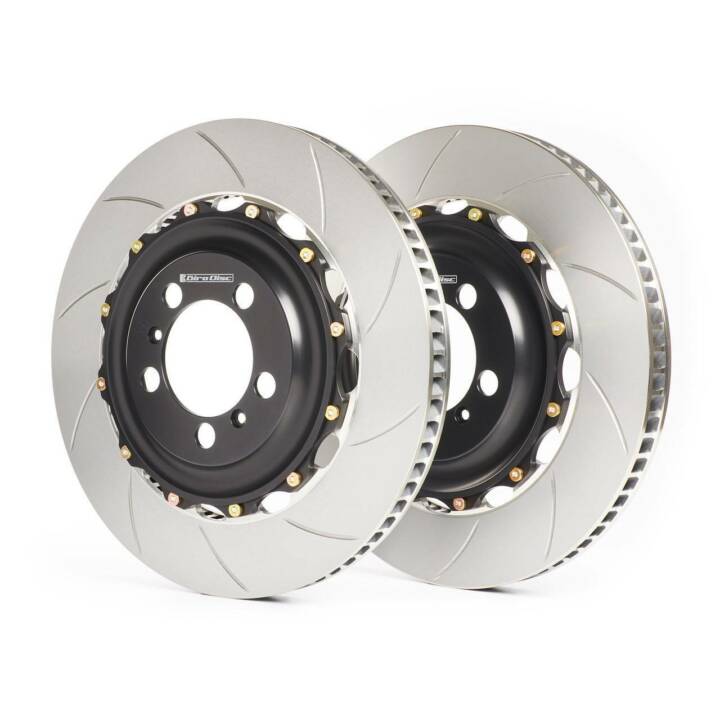 GiroDisc 911 GT3/GT3RS 991.1 & 991.2 Iron Conversion Slotted Front Rotors for Porsche 911