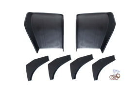 EOS 2014-2019 Chevrolet Corvette C7 Matte Black Rear Bumper Diffuser - Image 4