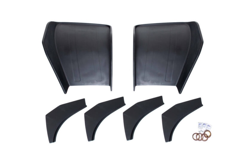 EOS 2014-2019 Chevrolet Corvette C7 Matte Black Rear Bumper Diffuser - Image 5