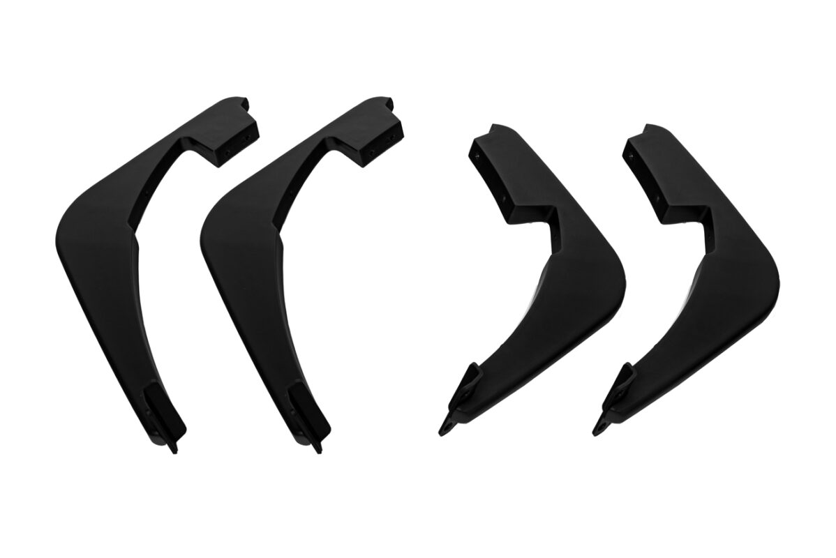 EOS 2020-2024 Chevrolet Corvette C8 Z51 Matte Black Add-on Rear Diffuser Fin