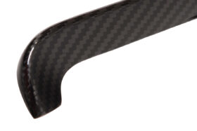 EOS 2020-2024 Chevrolet Corvette C8 Carbon Fiber Chrome Delete 3Pcs Trim - Image 4