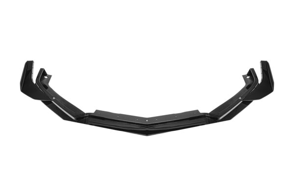 EOS 2020-2024 Chevrolet Corvette C8 Stingray "Z06 Style" Front Lip Splitter with Side Canards Pair - Carbon Flash