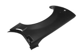 EOS 2005-2013 Chevrolet Corvette C6 Base Matte Black Rear Fender Pair - Image 2
