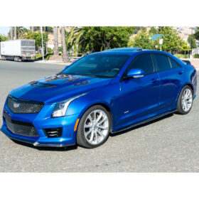 EOS 2016-2019 Cadillac ATS-V Side Skirts Rocker Panels - Carbon Fiber - Image 4