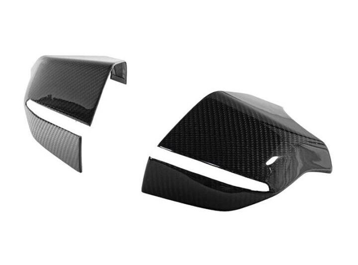 EOS 2020-2024 Chevrolet Corvette C8 Carbon Fiber Lower Mirror Base Covers