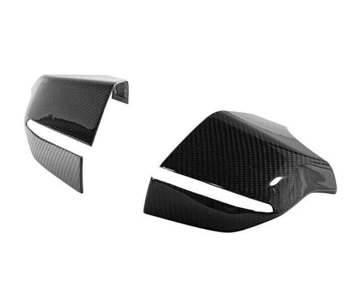 EOS 2020-2024 Chevrolet Corvette C8 Carbon Fiber Lower Mirror Base Covers