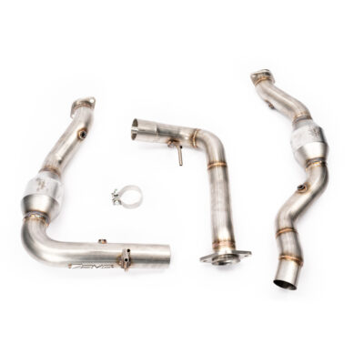 AMS Performance 2017-2020 Ford F-150 Raptor EcoBoost Stainless Steel Street Catted Downpipes