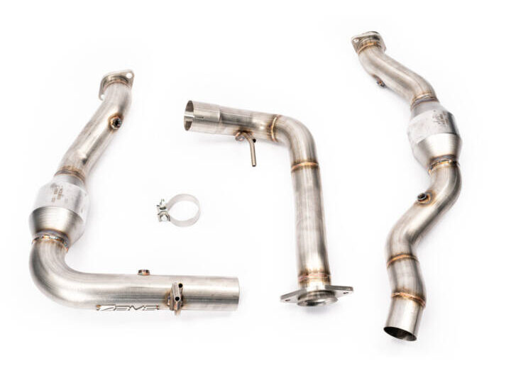 AMS Performance 2017-2020 Ford F-150 Raptor EcoBoost Stainless Steel Street Catted Downpipes