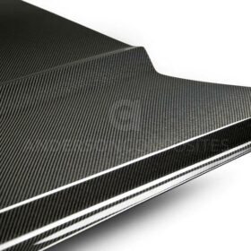 Anderson Composites 2015-2017 Ford Mustang GT Double Sided Carbon Fiber OE Style Hood - Image 3