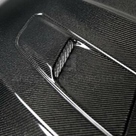 Anderson Composites 2015-2017 Ford Mustang GT Double Sided Carbon Fiber OE Style Hood - Image 4