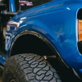 Anderson Composites 2021-2023 Ford Bronco Carbon Fiber Fender Flare Delete Kit - Front & Rear ( 4-Door) - Image 1