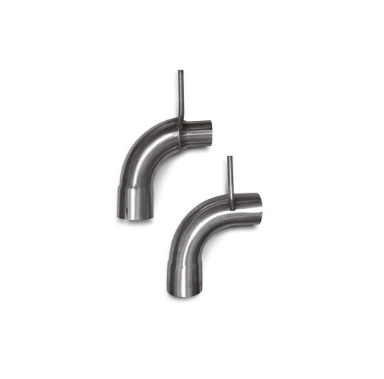 CVF  2015-2023 Ford Mustang EcoBoost Exhaust Connection Adapter for CVF 3" Stainless Steel Catted or Catless Downpipe