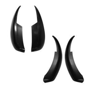EOS 2005-2013 Chevrolet Corvette C6 Base Front & Rear Splash Guards Mud Flaps