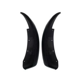 EOS 2005-2013 Chevrolet Corvette C6 Base Front & Rear Splash Guards Mud Flaps - Image 2