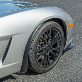 EOS 2005-2013 Chevrolet Corvette C6 Base Front & Rear Splash Guards Mud Flaps - Image 1