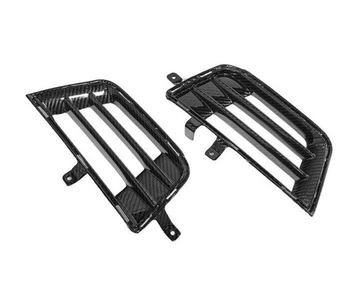 EOS 2016-2019 Cadillac ATS-V Carbon Fiber Front Grille Accent Bezel Insert