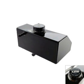 UPR Products 2015-2023 Ford Mustang Aluminum Coolant Expansion Tank - Black - Image 1