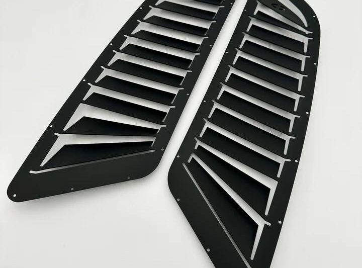 ZL1 Addons 2015-2017 Ford Mustang GT Hood Vents (Stage 2)