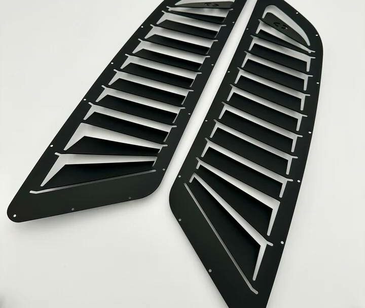 ZL1 Addons 2015-2017 Ford Mustang GT Hood Vents (Stage 2)
