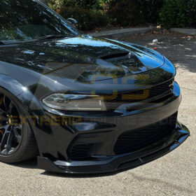 EOS Charger SRT Widebody Front Lip - close-up detail shot