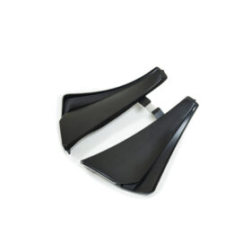 EOS 2020-2024 Chevrolet Corvette C8 Carbon Flash XL Extended Rear Splash Guard Mud Flaps