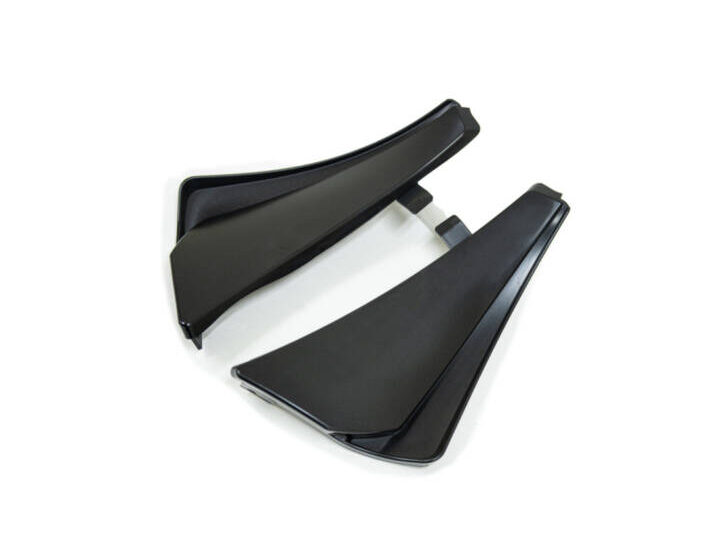 EOS 2020-2024 Chevrolet Corvette C8 Carbon Flash XL Extended Rear Splash Guard Mud Flaps