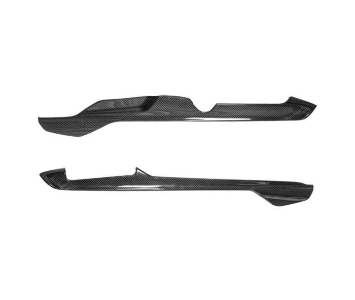 EOS 2020-2024 Chevrolet Corvette C8 Carbon Fiber Center Console Side Panel Trim Vent Cover