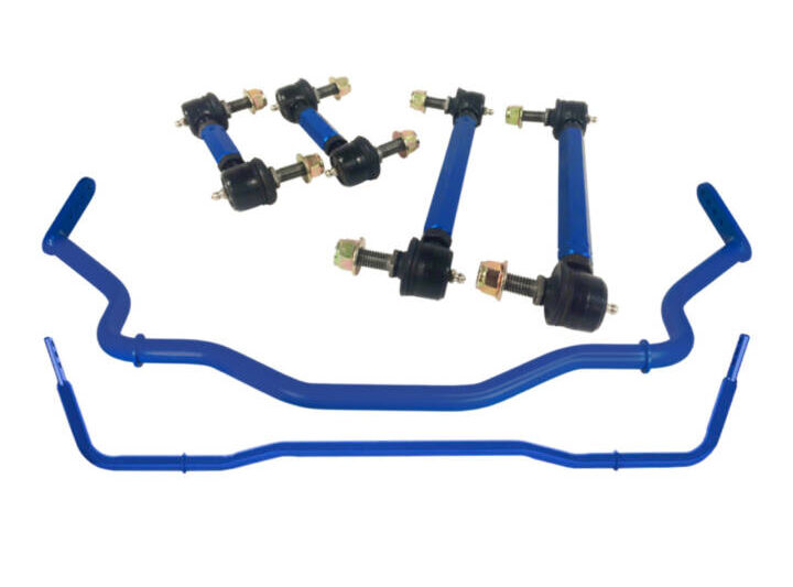 Steeda 2024 Ford Mustang Adjustable Front and Rear Sway Bar With Endlinks
