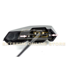 EOS 2014-2019 Chevrolet Corvette C7 Carbon Flash Bumper Grille W/ Camera Brackets