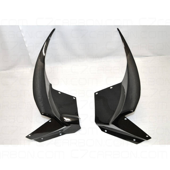 C7 Carbon 20062013 Chevrolet Corvette C6 Z06/GS/ZR1 Carbon Fiber Front