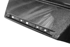 EOS 2014-2019 Chevrolet Corvette C7 GM Factory Package Carbon Fiber Rear Diffuser - Image 2