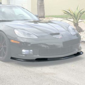 EOS 2005-2013 Chevrolet Corvette C6 Grand Sport/Z06 Glossy Black Full Aero Kit - Image 1