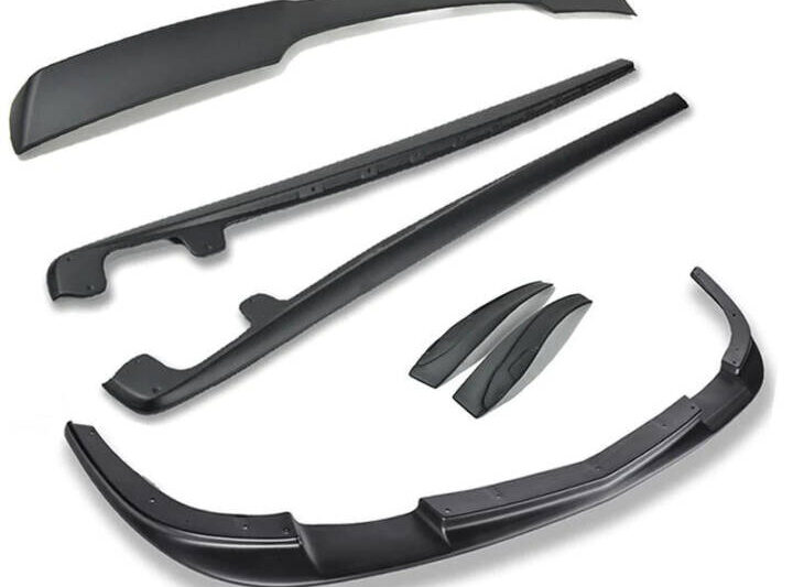 EOS 2005-2013 Chevrolet Corvette C6 Grand Sport/Z06 Glossy Black Full Aero Kit