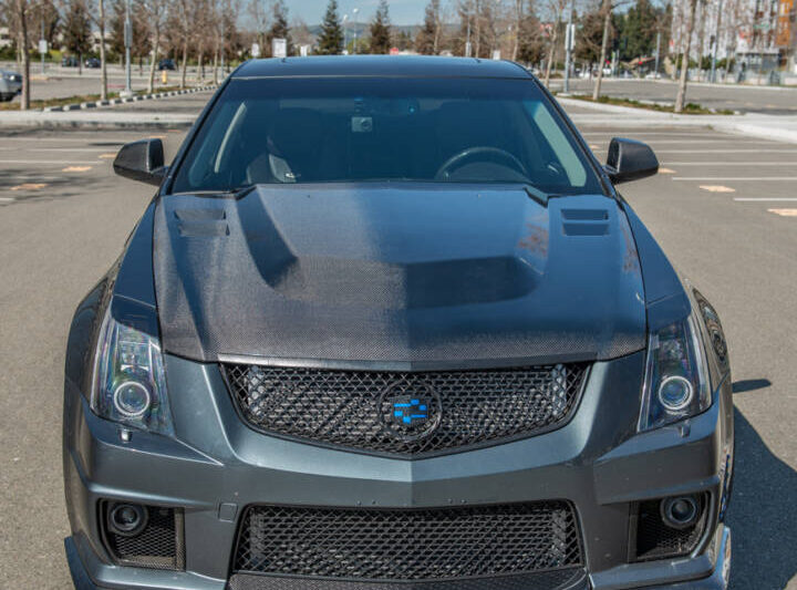 EOS 2009-2015 Cadillac CTS-V Cowl Carbon Fiber Hood