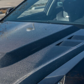 EOS 2009-2015 Cadillac CTS-V Cowl Carbon Fiber Hood - Image 1