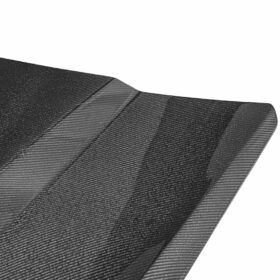 EOS 2009-2015 Cadillac CTS-V Carbon Fiber Middle Vented Front Bumper Hood - Image 4