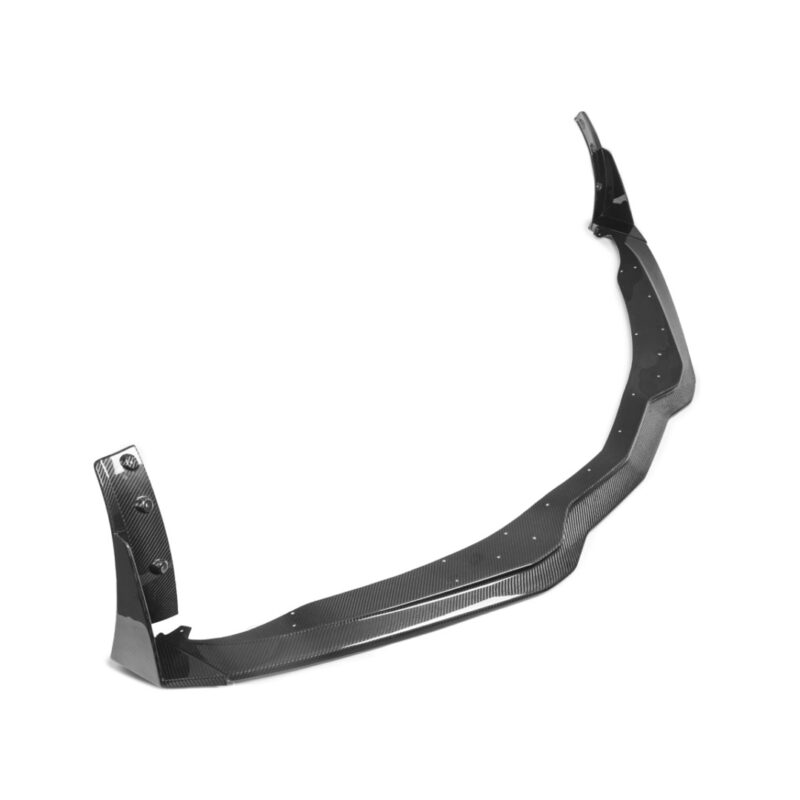 EOS 2014-2019 Chevrolet Corvette C7 Carbon Fiber Front Splitter W/ Stage 3 Carbon Wickerbill Winglets