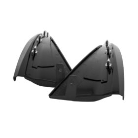 EOS 2014-2019 Chevrolet Corvette C7 Extended Front & Rear Splash Guards - Carbon Flash - Image 1