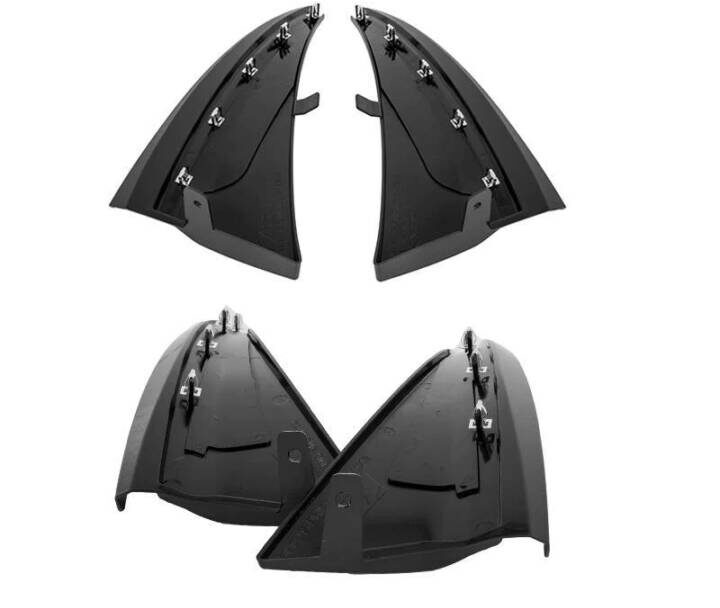 EOS 2014-2019 Chevrolet Corvette C7 Extended Front & Rear Splash Guards - Carbon Flash