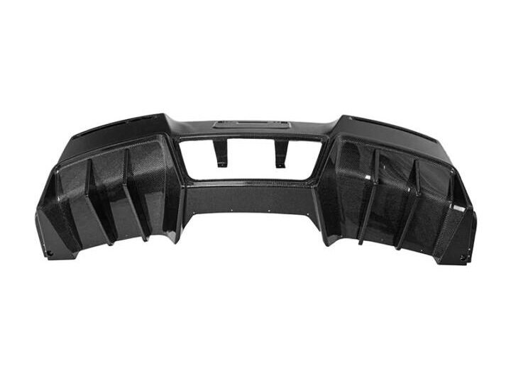 EOS 2014-2019 Chevrolet Corvette C7 GM Factory Package Carbon Fiber Rear Diffuser