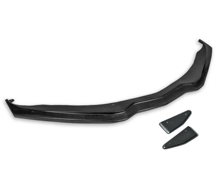 EOS 2014-2019 Chevrolet Corvette C7 Stage 2 Front Splitter Lip W/ End Cups